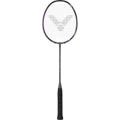 Victor Badminton racket Thruster Ryuga II J (head heavy, stiff) grey/purple - unstrung -